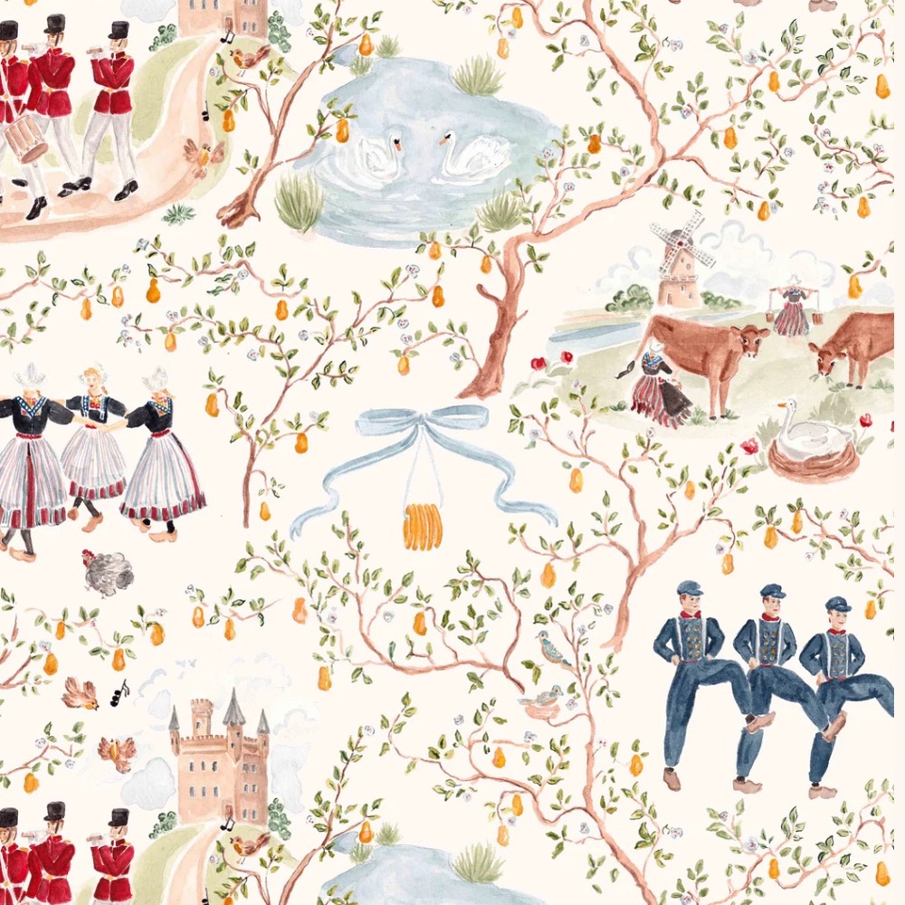 Charming Kids Formal Printed Trousers